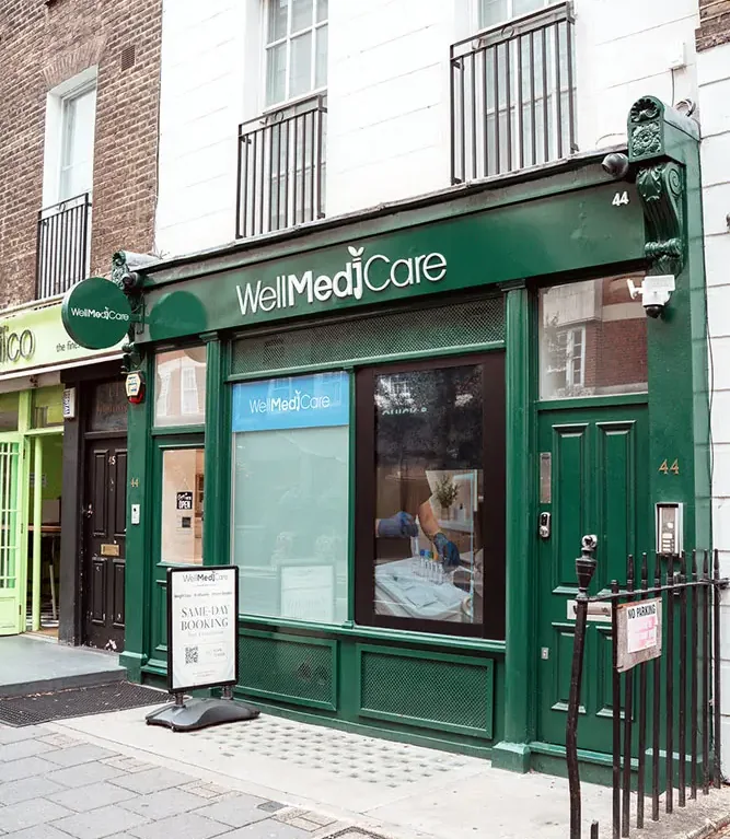 WellMediCare clinic in Central London
